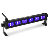 BeamZ BUV63 LED-bar 6x 3W UV BUV63 LED-bar 6x 3W UV