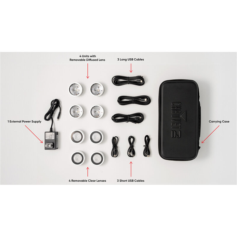 Chauvet DJ CoDot ILS set van 4 CoDot ILS set van 4