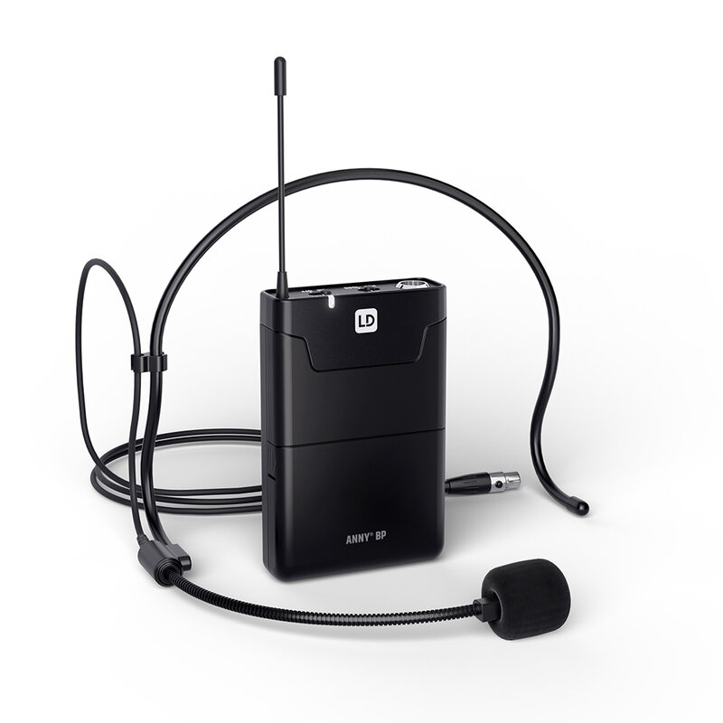 LD Systems ANNY 8 BPH B6 mobiele accu speaker met mixer en 1x headset microfoon incl. bodypack ANNY 8 BPH B6 mobiele accu speaker met mixer en 1x headset microfoon incl. bodypack