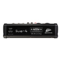 LIVE-4 Analoge mixer