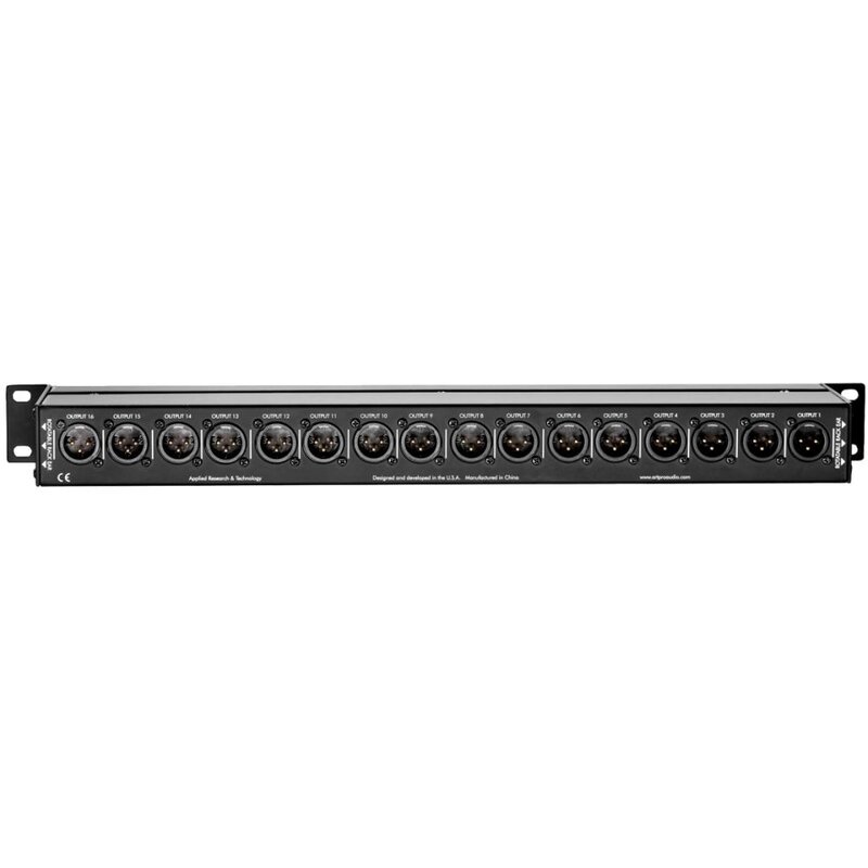 P16 16-kanaals patchbay XLR