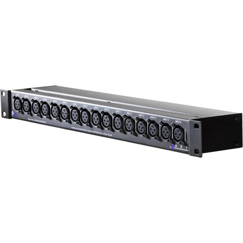 P16 16-kanaals patchbay XLR