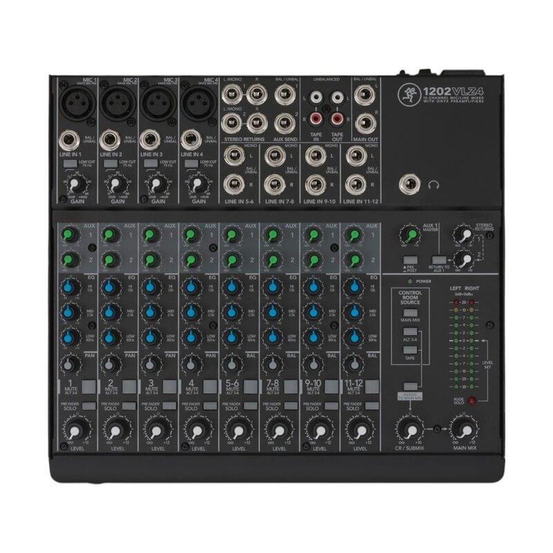 Mackie 1202 VLZ4 12-kanaals mixer 1202 VLZ4 12-kanaals mixer