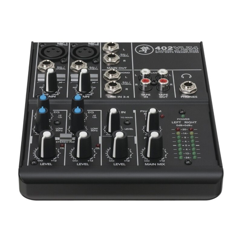 Mackie 402 VLZ4 4-kanaals mixer 402 VLZ4 4-kanaals mixer