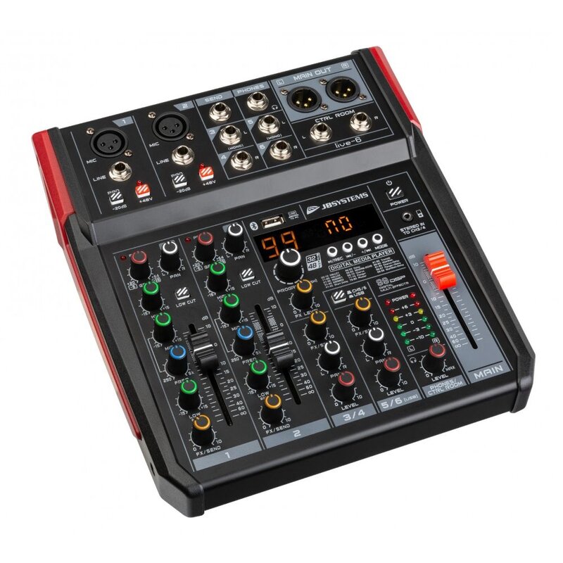 JB Systems LIVE-6 Analoge mixer LIVE-6 Analoge mixer