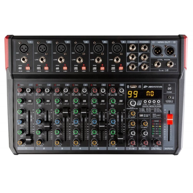 JB Systems LIVE-10 Analoge mixer LIVE-10 Analoge mixer