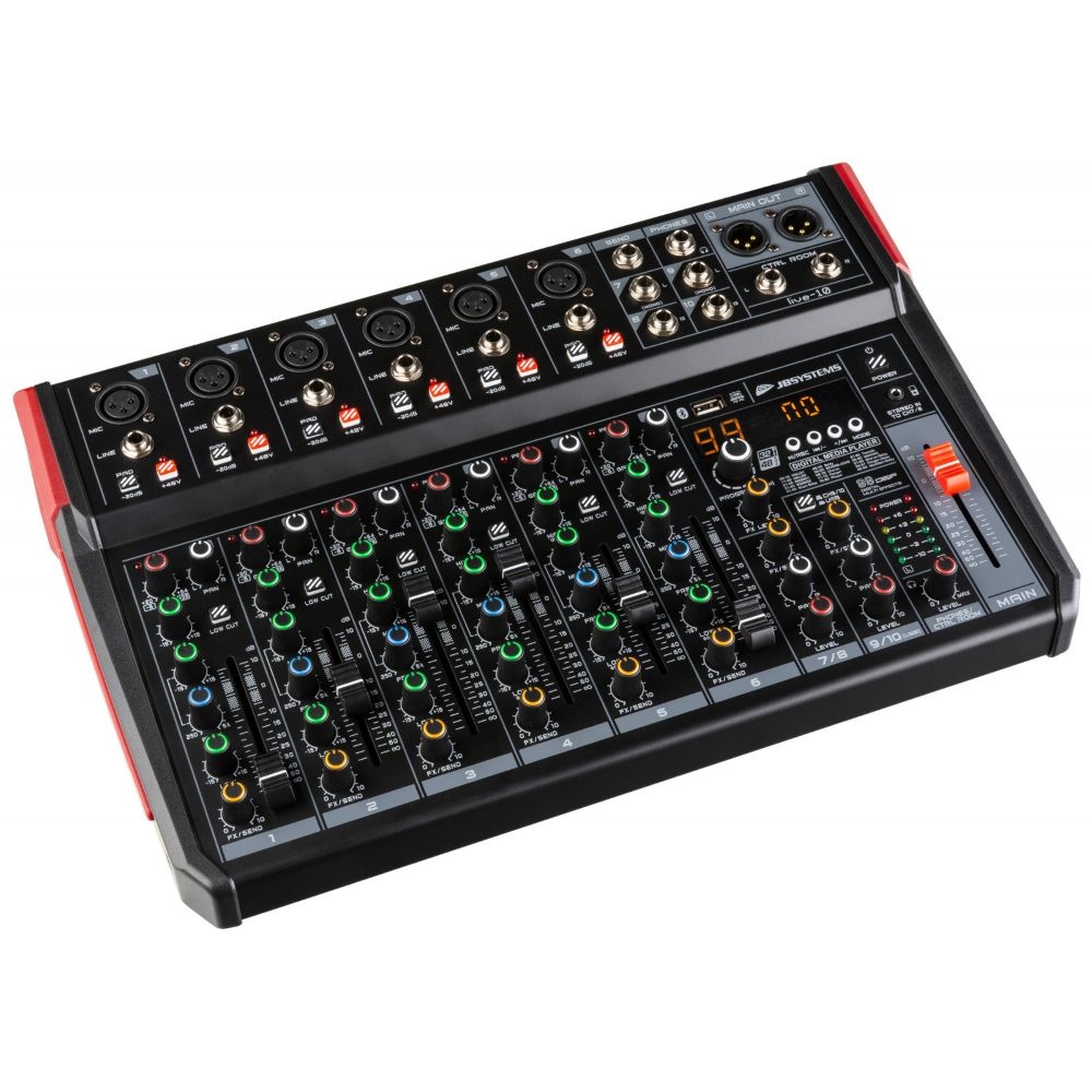 JB Systems LIVE-10 Analoge mixer afbeelding