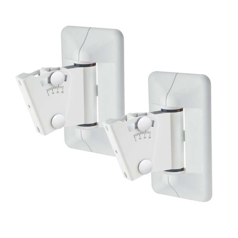 24472 Muurbeugelset speakers wit (2 stuks)