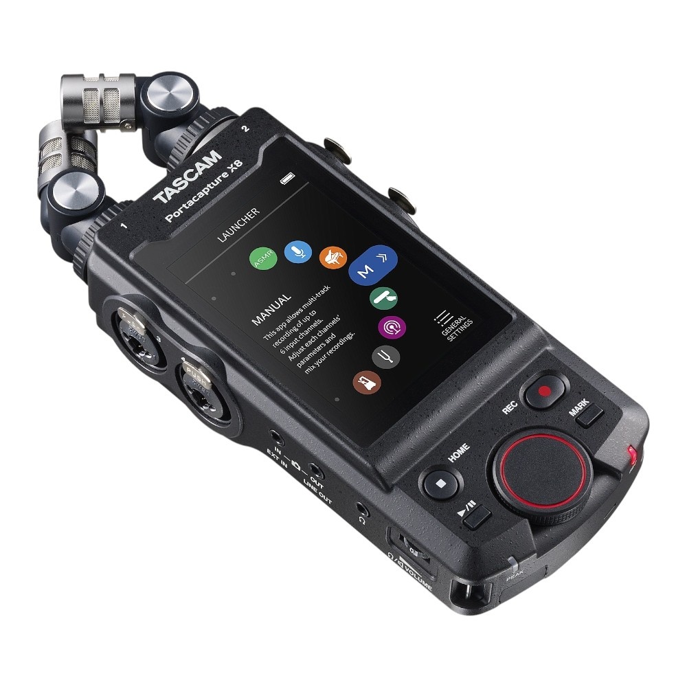 Tascam Portacapture X8 Mobiele recorder afbeelding
