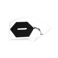 CO2Launcher Cap Sticker (25 stuks)