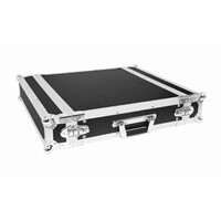Amplifier Rack PR-1 19 inch flightcase 2 HE 460 mm diep