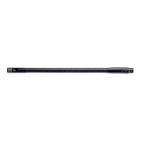 23045 Zwanenhals XLR 3/8 inch 350mm zwart