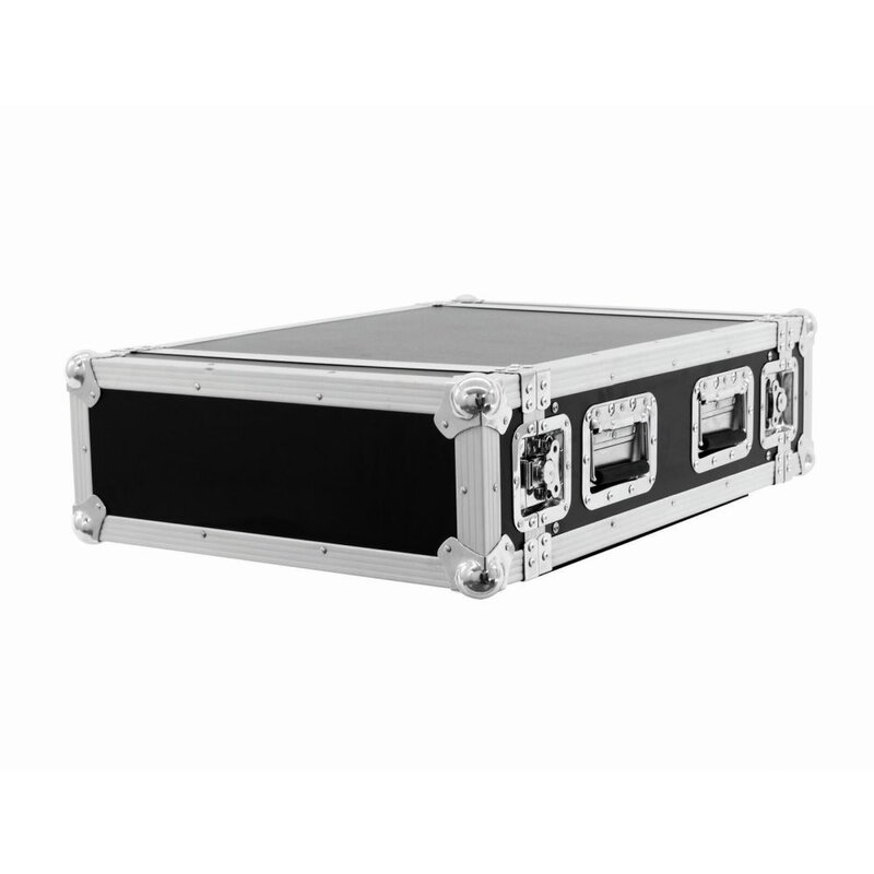 Amplifier Rack PR-2ST 19 inch flightcase 4 HE 570 mm diep