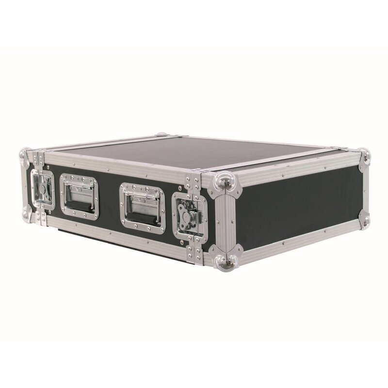 Amplifier Rack PR-2ST 19 inch flightcase 4 HE 570 mm diep