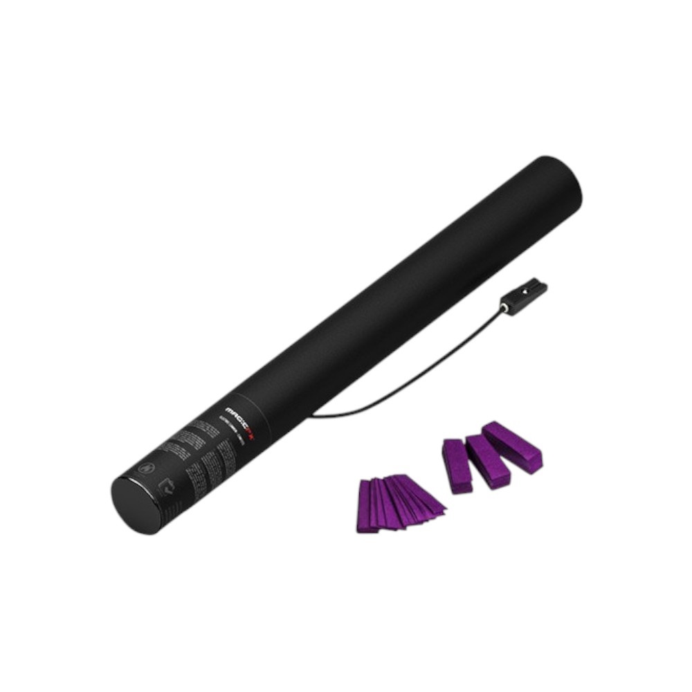 MagicFX Electric Confetti Cannon 50cm paars afbeelding