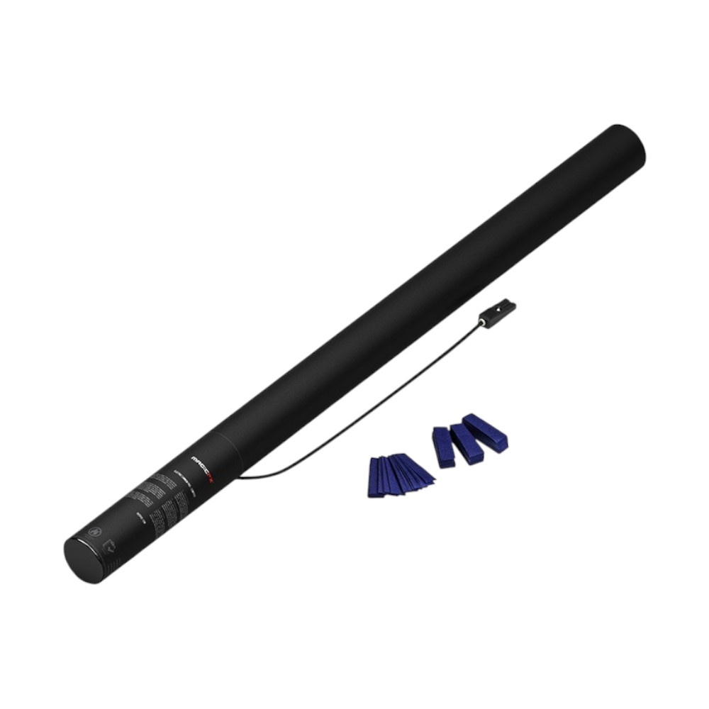 MagicFX Electric Confetti Cannon 80cm donkerblauw afbeelding