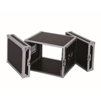 Amplifier Rack PR-2 19 inch flightcase 8 HE 470 mm diep