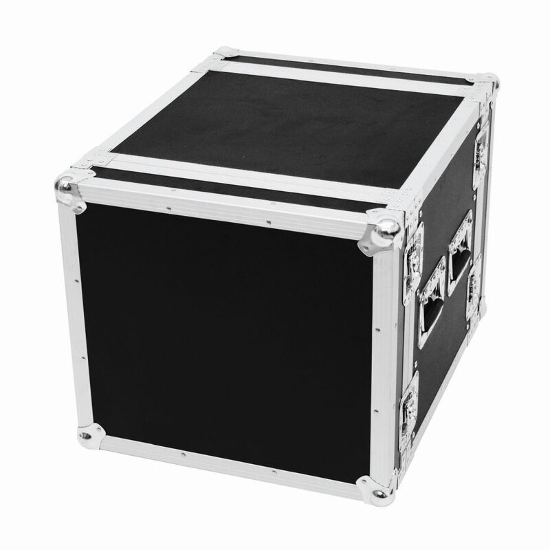 Amplifier Rack PR-2 19 inch flightcase 10 HE 470 mm diep