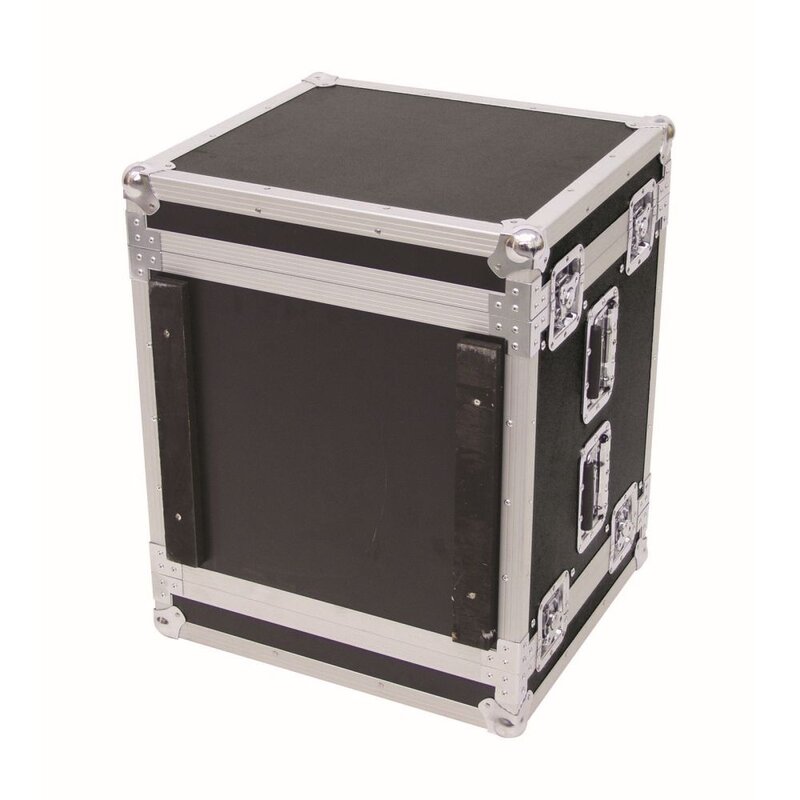 Amplifier Rack PR-2 19 inch flightcase 10 HE 470 mm diep