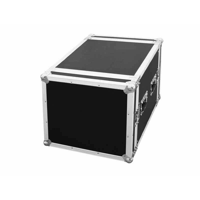 Amplifier Rack PR-2ST 19 inch flightcase 10 HE 570 mm diep