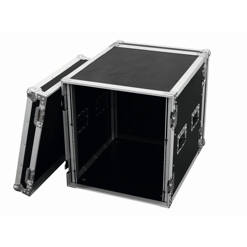 Amplifier Rack PR-2ST 19 inch flightcase 12 HE 570 mm diep