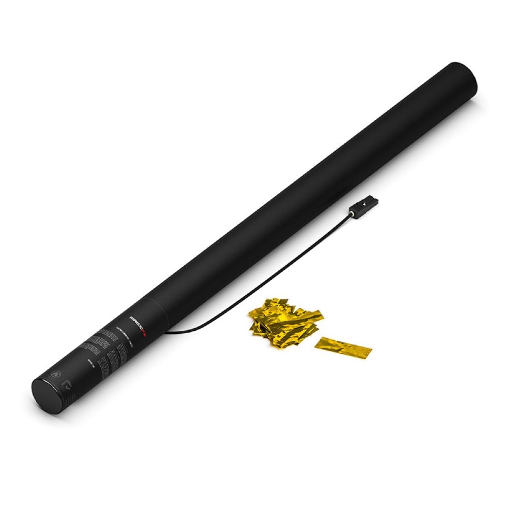 MagicFX Electric Confetti Cannon 80cm goud metallic afbeelding