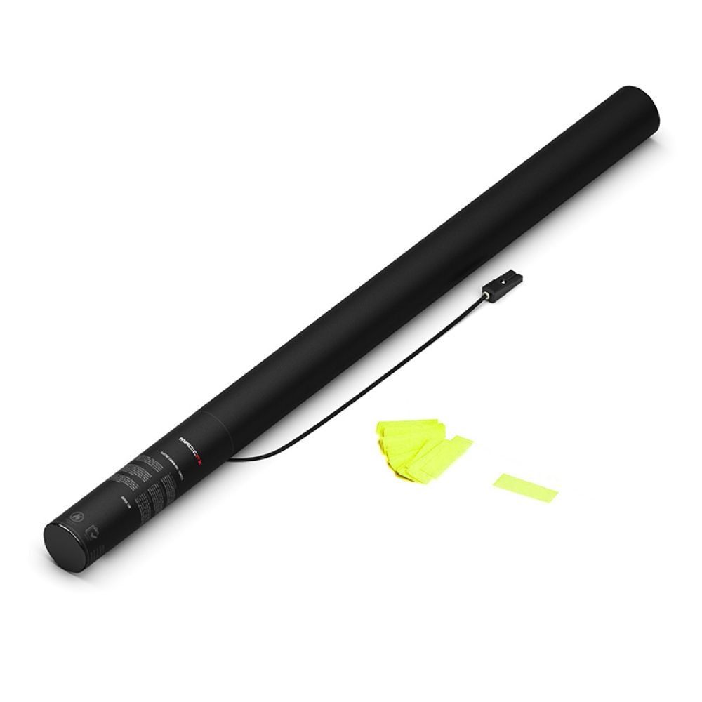 MagicFX Electric UV Confetti Cannon 80cm Fluo geel afbeelding