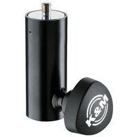 K&M 24521 Statiefadapter met 3/8 inch x 12 mm schroefdraad 24521 Statiefadapter met 3/8 inch x 12 mm schroefdraad