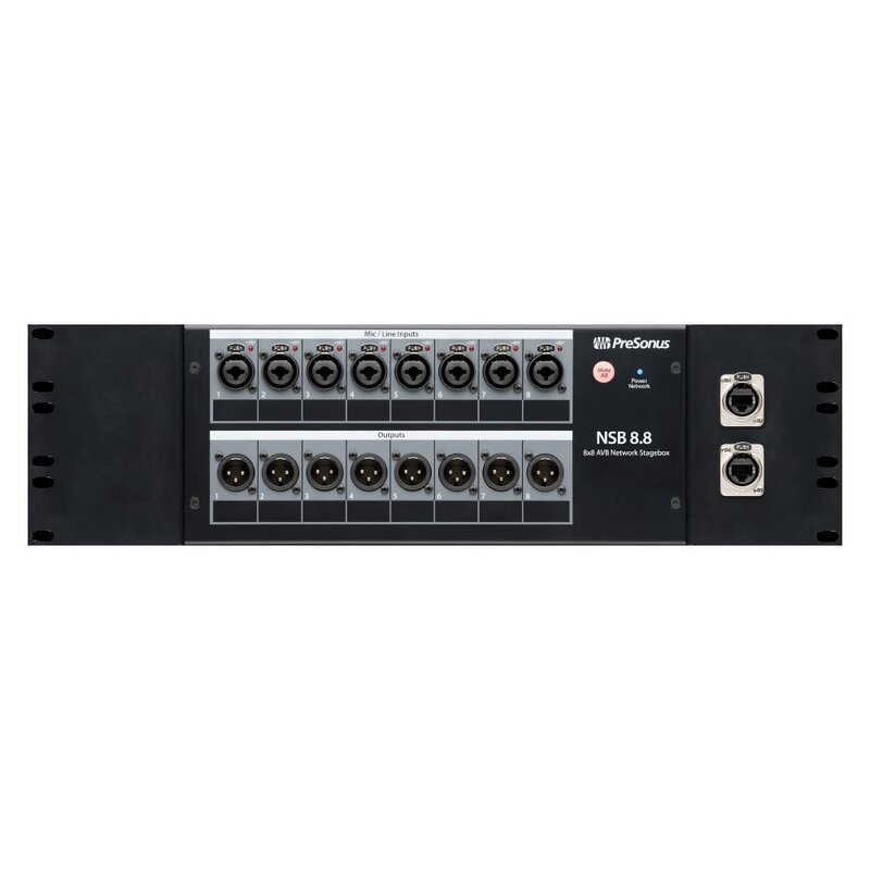 NSB 8.8 stagebox 8 in 8 uit