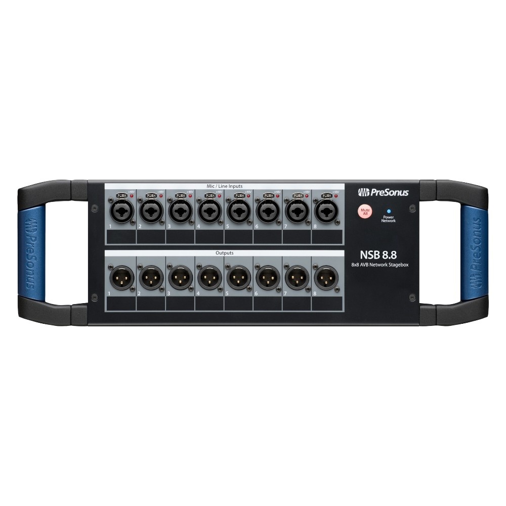 PreSonus NSB 8.8 stagebox 8 in 8 uit afbeelding
