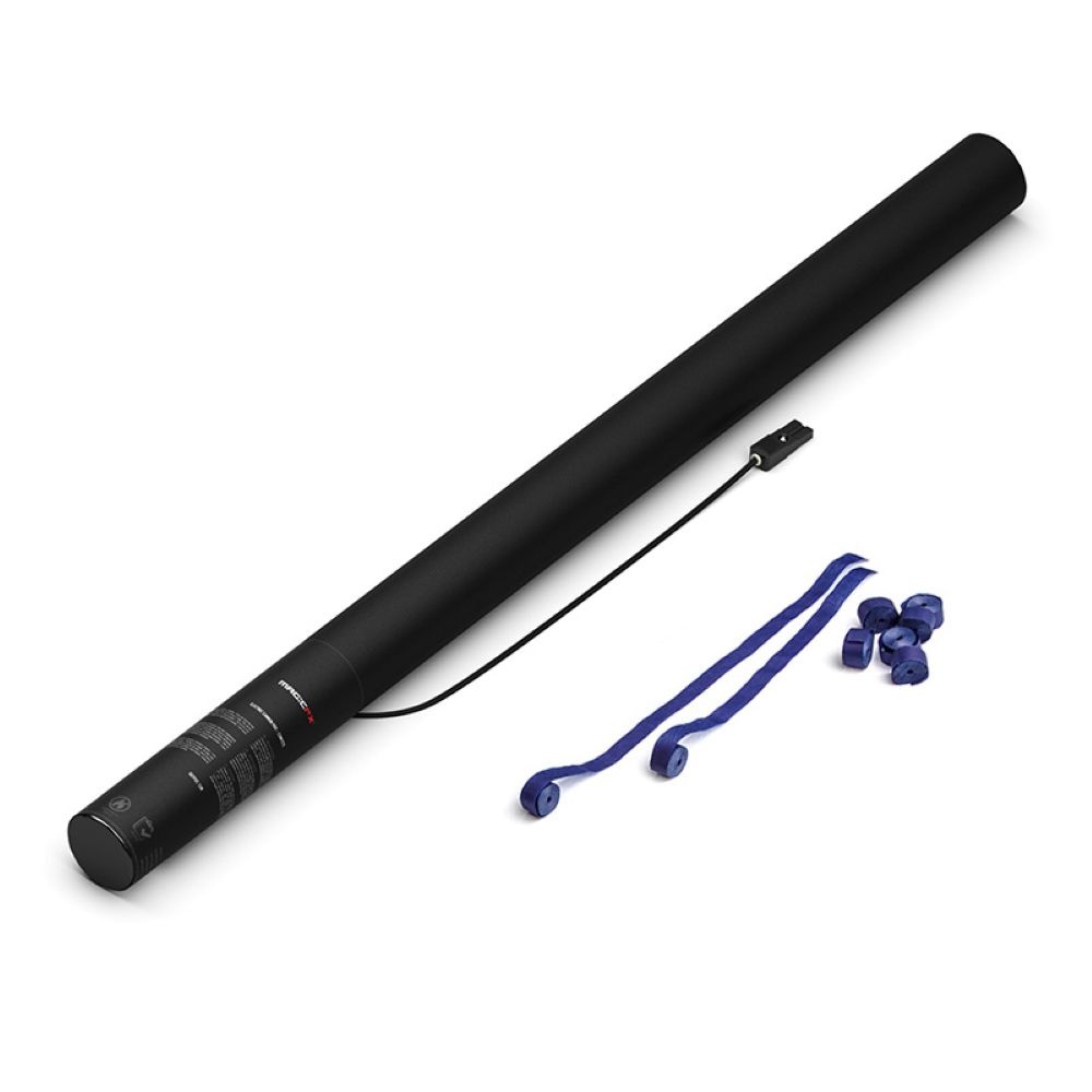 MagicFX Electric Streamer Cannon 80cm donkerblauw afbeelding