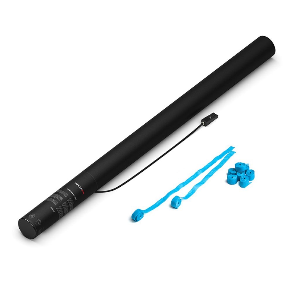 MagicFX Electric Streamer Cannon 80cm lichtblauw afbeelding