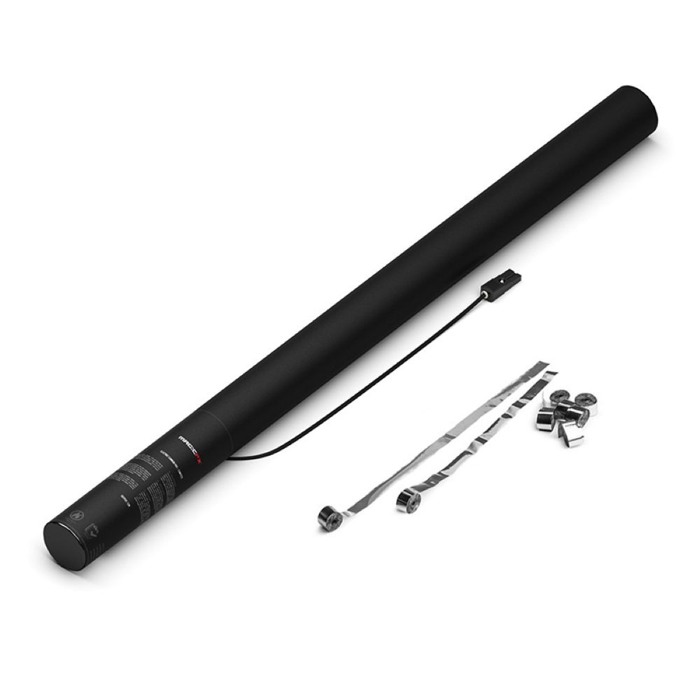 MagicFX Electric Streamer Cannon 80cm zilver metallic afbeelding