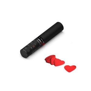MagicFX Handheld Confetti hartjes Cannon 28cm rood