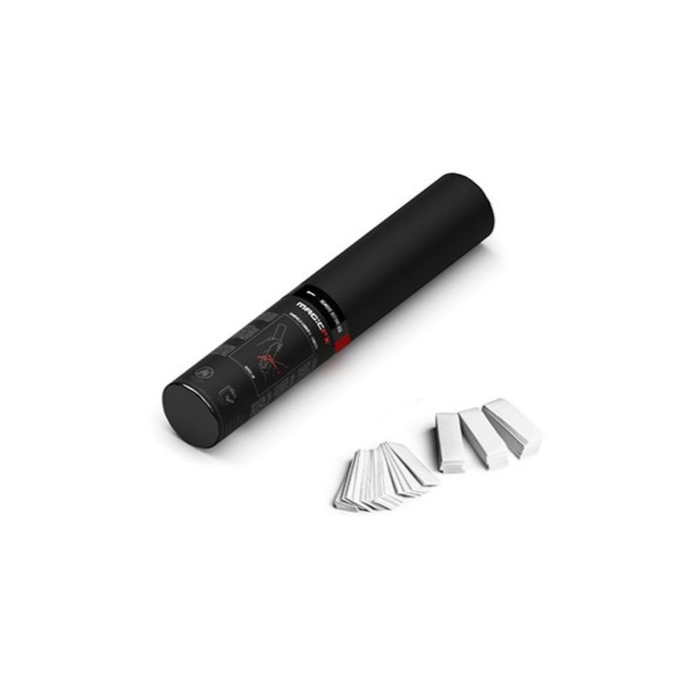 MagicFX Handheld Confetti Cannon 28cm wit afbeelding
