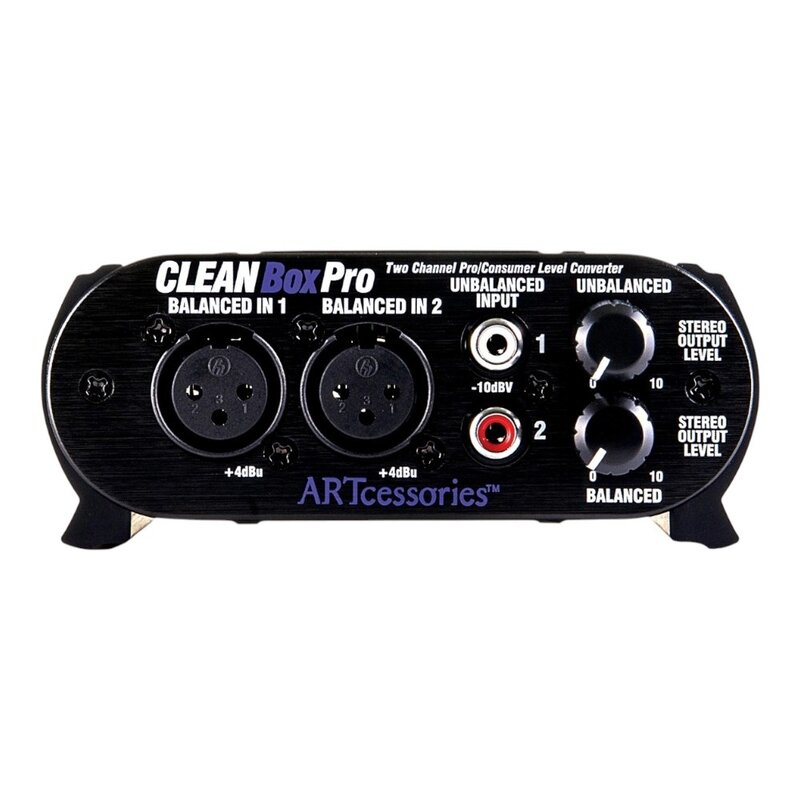 CleanBox Pro 2-kanaals niveau converter