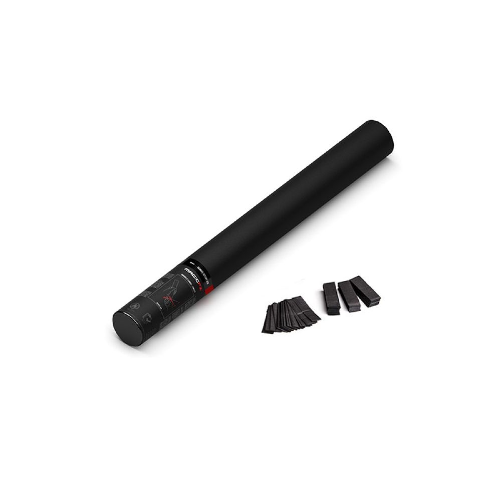 MagicFX Handheld Confetti Cannon 50cm zwart afbeelding