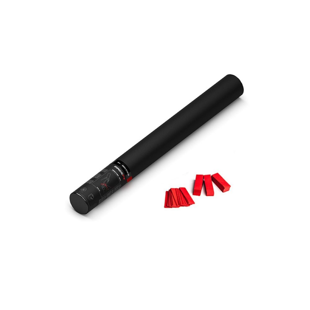 MagicFX Handheld Confetti Cannon 50cm rood afbeelding