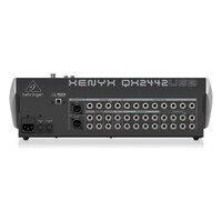 Behringer Xenyx QX2442USB PA en studiomixer Xenyx QX2442USB PA en studiomixer