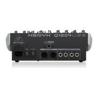 Behringer Xenyx Q1204USB PA en studiomixer Xenyx Q1204USB PA en studiomixer