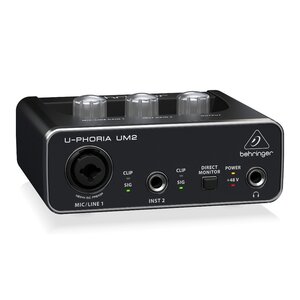 Behringer UM2 U-Phoria USB audio-interface Behringer UM2 U-Phoria USB audio-interface