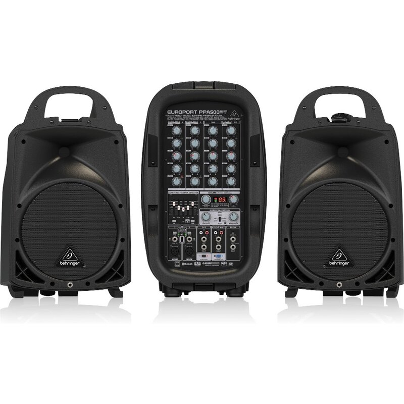 PPA500BT 6-kanaals PA-systeem met BT