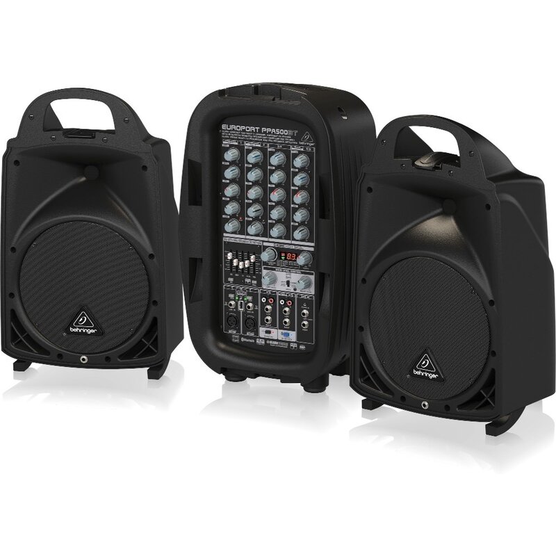 PPA500BT 6-kanaals PA-systeem met BT