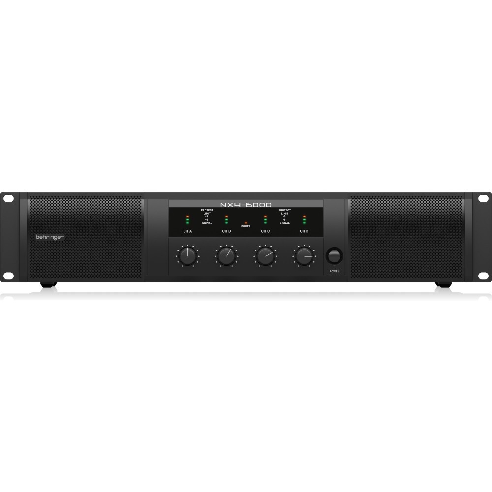 Behringer NX4-6000 4-kanaals eindversterker afbeelding