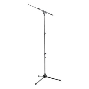 K&M 25200 Microfoonstatief met telescopische hengel 1,4 m