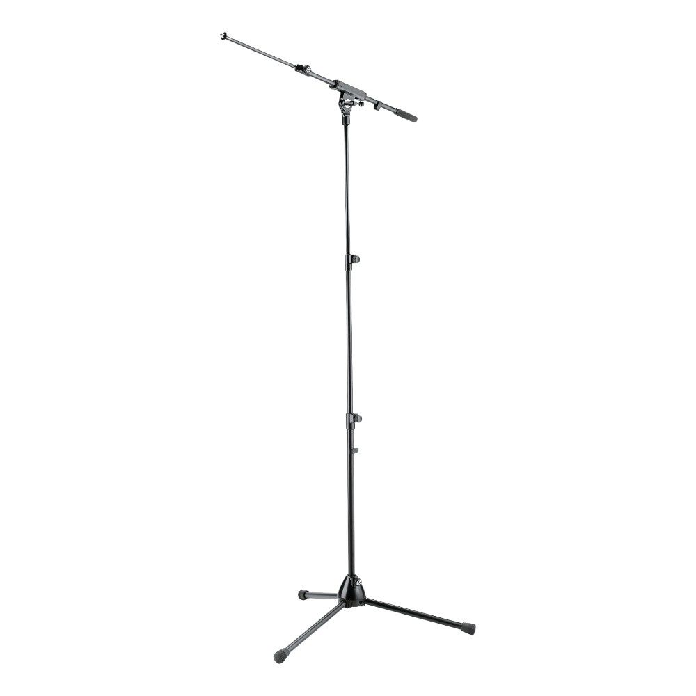 K&M 25200 Microfoonstatief met telescopische hengel 1,4 m afbeelding