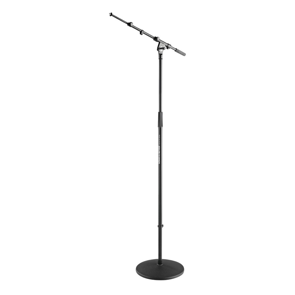 K&M 26145 Microfoonstatief met ronde voet 1,7 m afbeelding