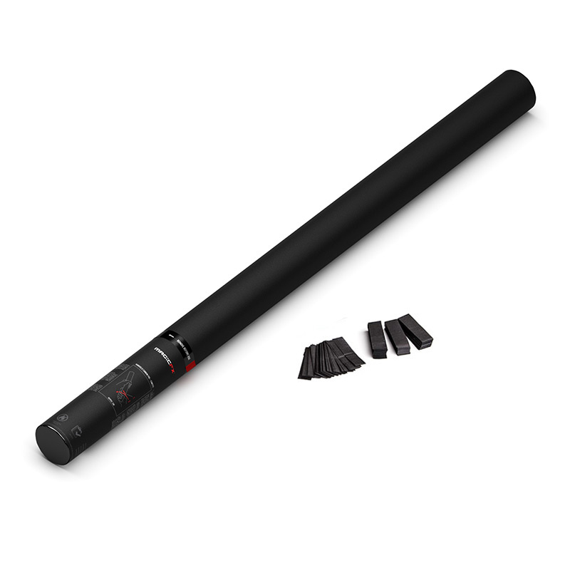 MagicFX Handheld Confetti Cannon 80cm zwart afbeelding