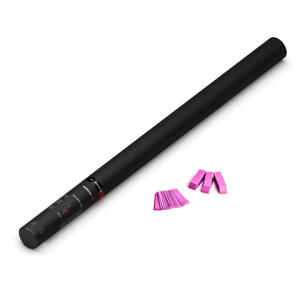 MagicFX Handheld Confetti Cannon 80cm roze afbeelding