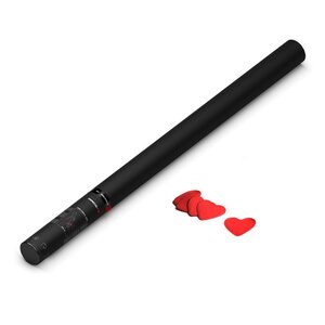 MagicFX Handheld Confetti hartjes Cannon 80cm rood MagicFX Handheld Confetti hartjes Cannon 80cm rood